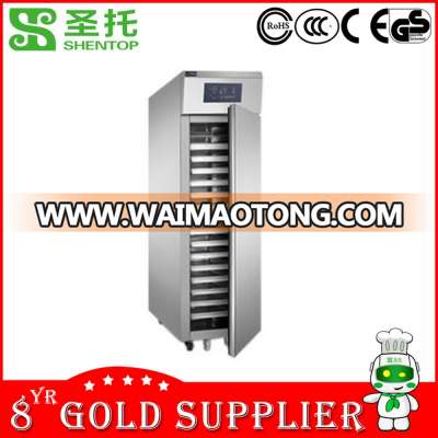 Shentop STPY-D32 Vertical frozen fermentation cabinet Commercial bread fermentation machine w ith 32 baking pan