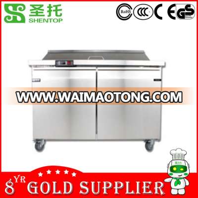 Shentop STLG-SL12 1.2M Air-cooled refrigeratorStainless steel fresh-keeping refrigerator