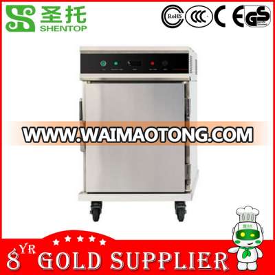 Shentop STPO-5C1D Heat preservation dining car food warmer cart Commercial air circulation insulation dining car