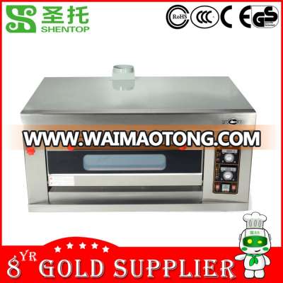 Shentop R12 1 deck 2 trays commercial used gas bread ovens for sale bakery equipment gas bread oven