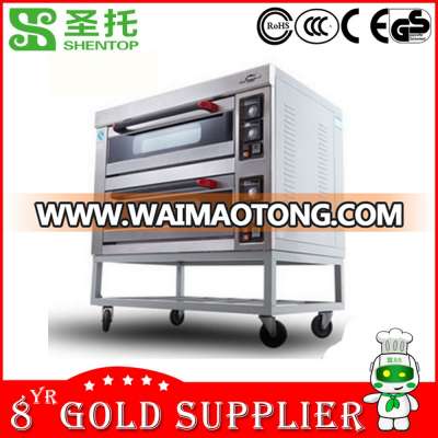 Shentop STPL-HF24 2 layer 4 trays full computer control commercial used bakery equipment prices wonderful electric bread oven