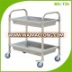 Commercial kitchen high quality dish collection trolley